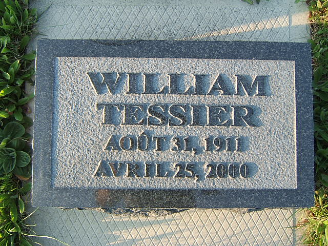 Headstone image of Tessier