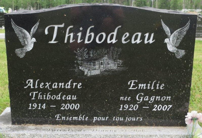 Headstone image of Thibodeau