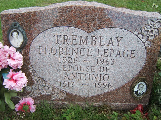 Headstone image of Tremblay