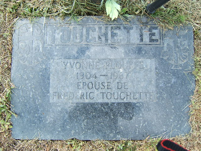 Headstone image of Touchette