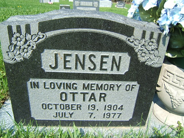 Headstone image of Jensen