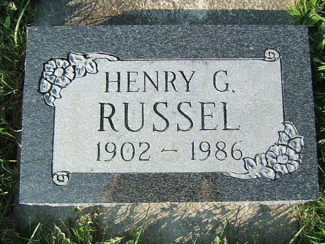 Headstone image of Russel