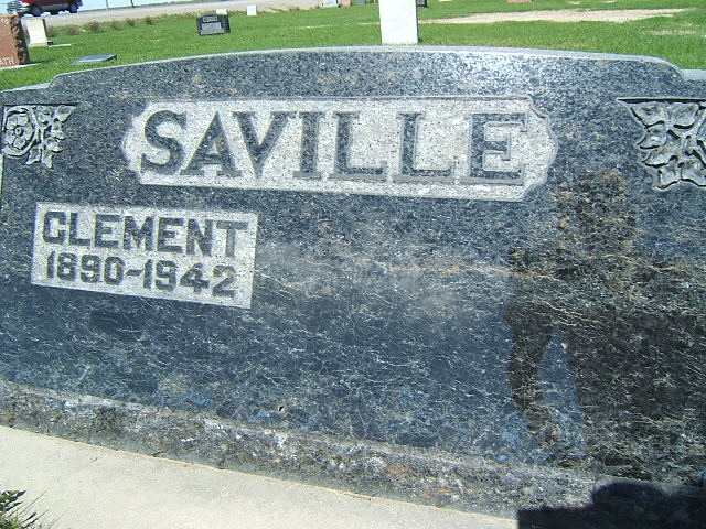 Headstone image of Saville
