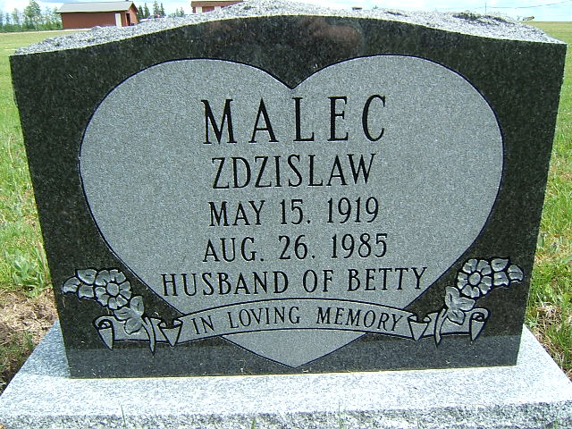 Headstone image of Malec