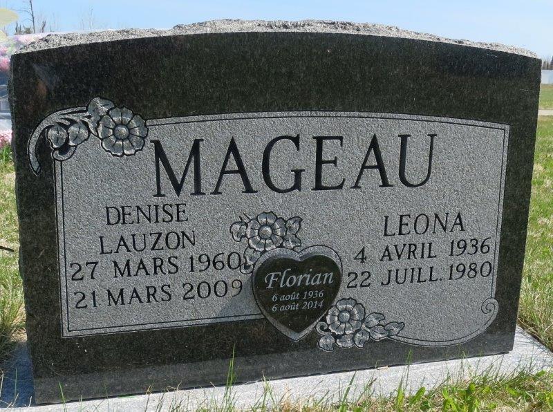 Headstone image of Mageau