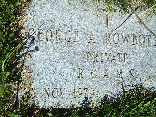 Headstone image of Rowbottom