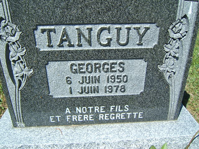 Headstone image of Tanguy