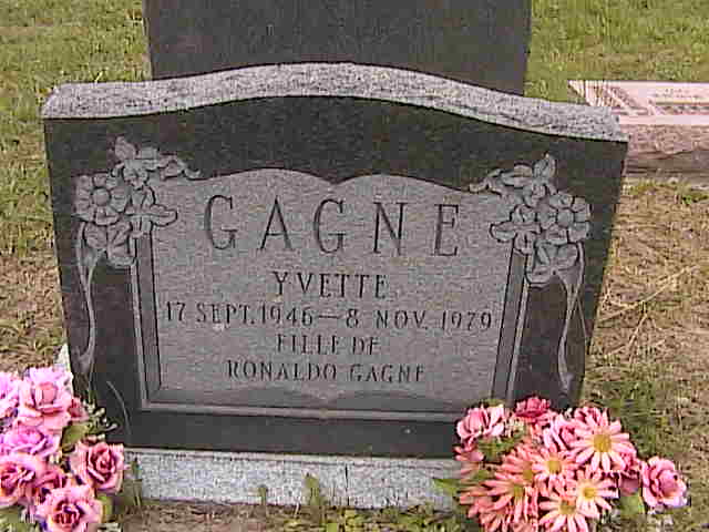 Headstone image of Gagné