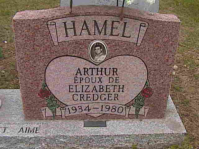 Headstone image of Hamel