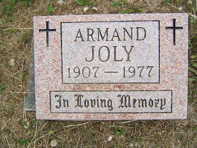 Headstone image of Joly