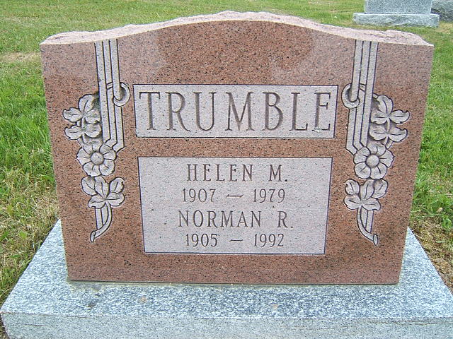 Headstone image of Trumble