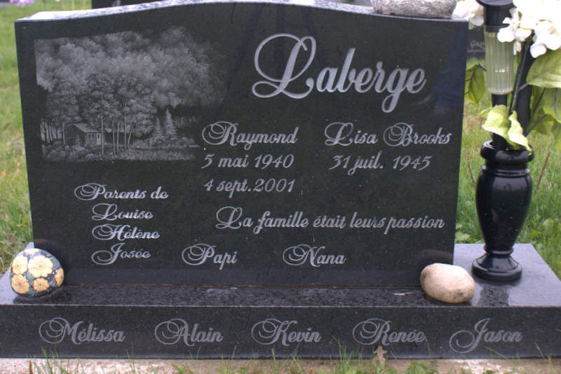 Headstone image of Laberge