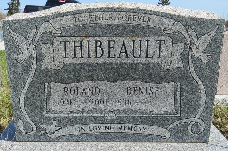 Headstone image of Thibeault