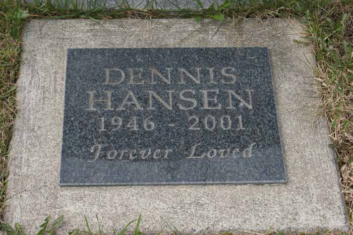 Headstone image of Hansen