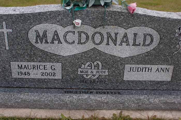 Headstone image of Mac Donald