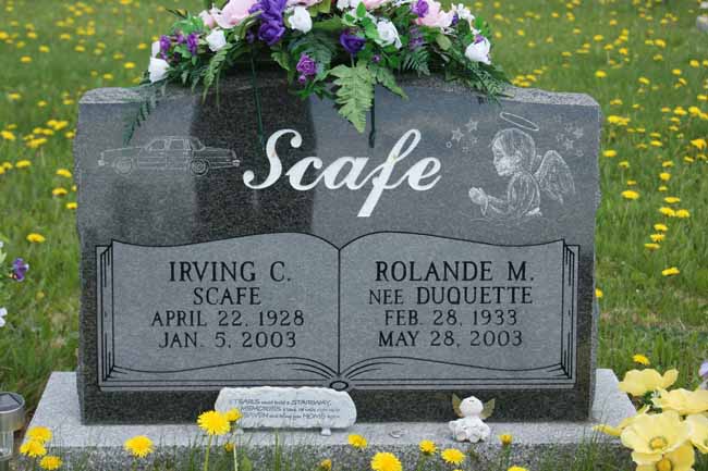 Headstone image of Scafe