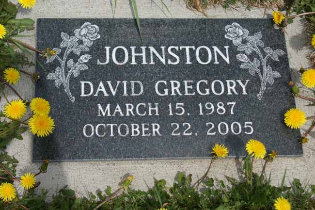 Headstone image of Johnston