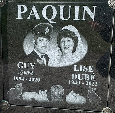 Headstone image of Paquin