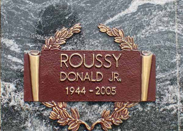 Headstone image of Roussy