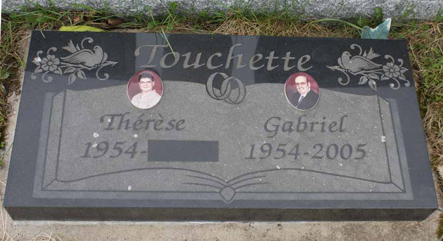 Headstone image of Touchette