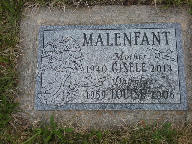 Headstone image of Malenfant