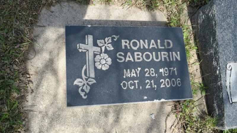 Headstone image of Sabourin