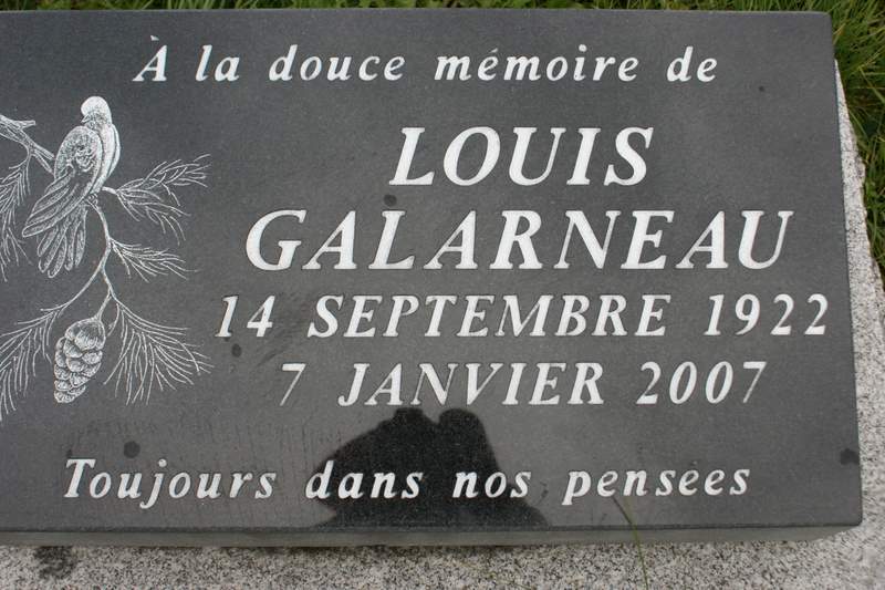 Headstone image of Galarneau