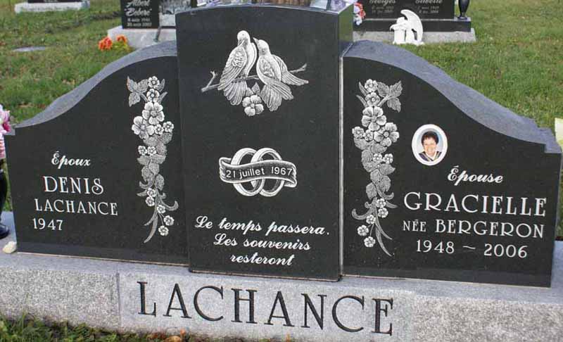 Headstone image of Lachance