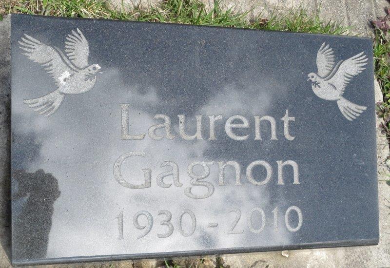 Headstone image of Gagnon