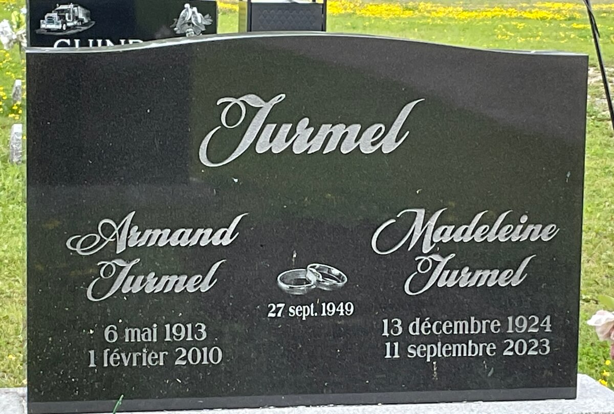 Headstone image of Turmel