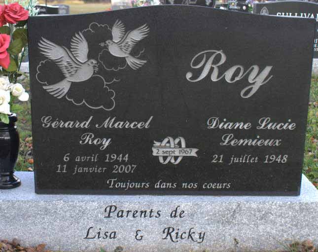 Headstone image of Roy