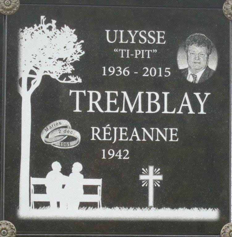 Headstone image of Tremblay