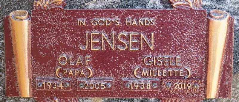 Headstone image of Jensen