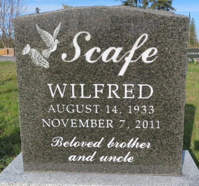 Headstone image of Scafe