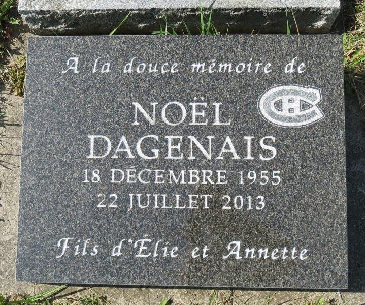 Headstone image of Dagenais