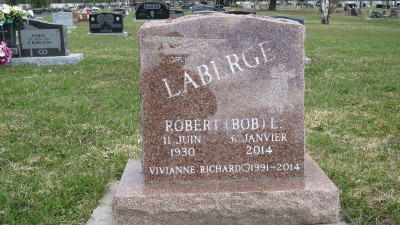 Headstone image of Laberge
