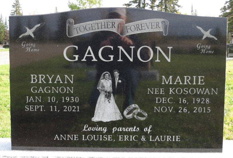 Headstone image of Gagnon