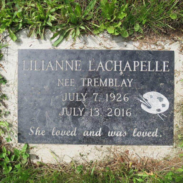 Headstone image of Lachapelle