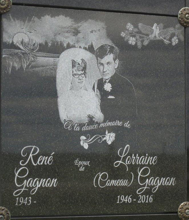 Headstone image of Gagnon