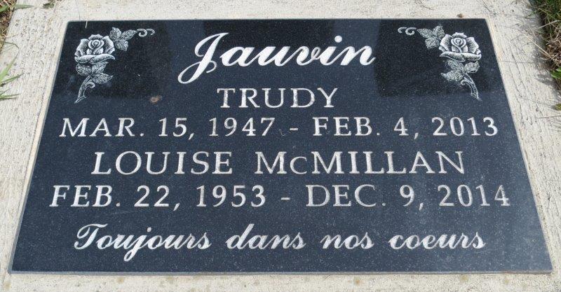 Headstone image of Jauvin