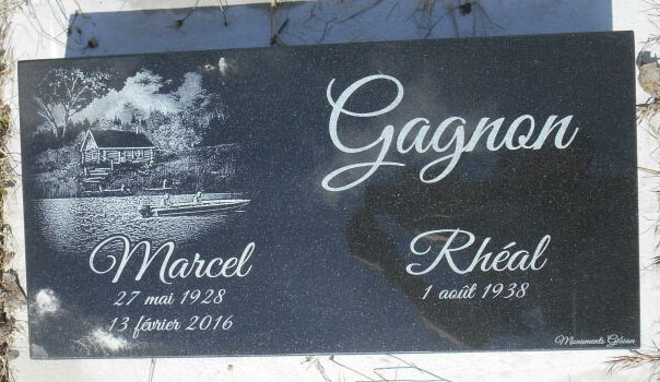 Headstone image of Gagnon