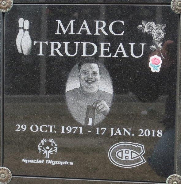 Headstone image of Trudeau