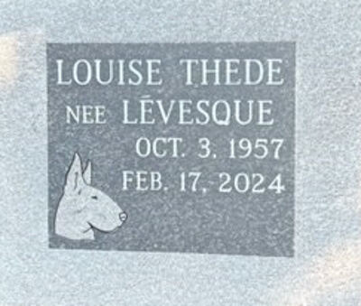 Headstone image of Thede