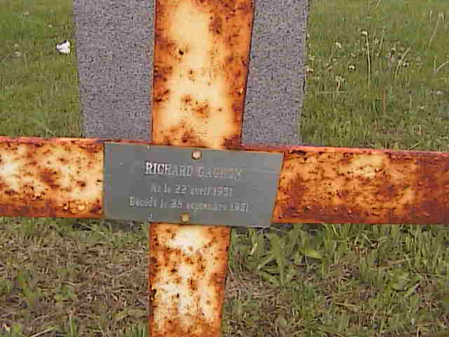 Headstone image of Gagnon