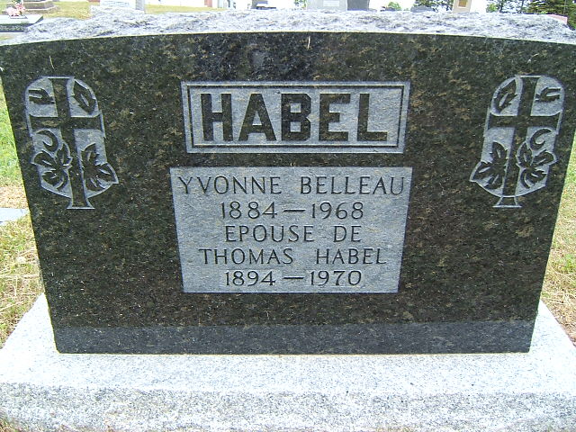 Headstone image of Habel