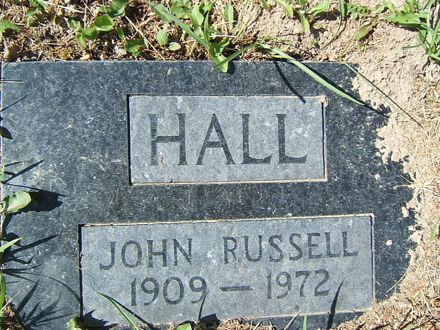 Headstone image of Hall